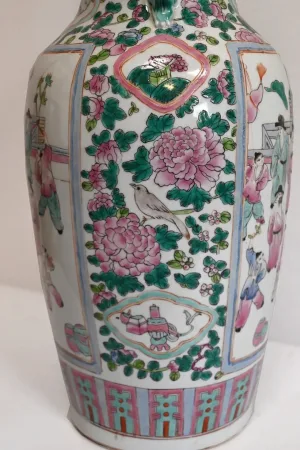 Important Vase en Porcelaine, Chine – XXe