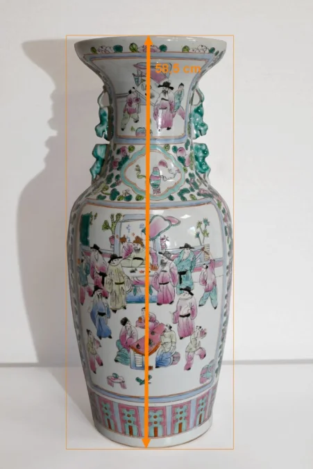 CHINESISCHE PORZELLANVASE