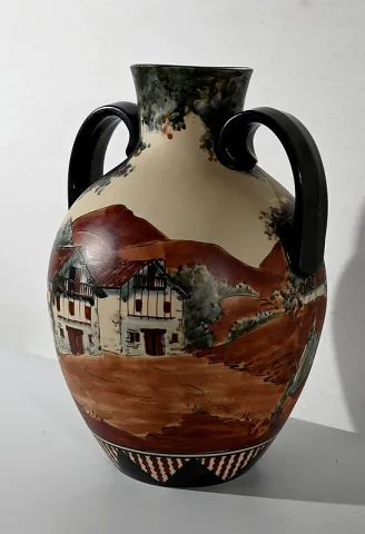 VASE サイン入り C. フィッシャー