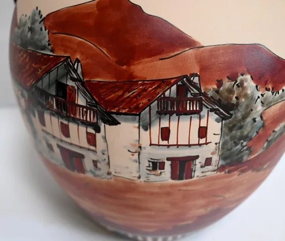 VASE サイン入り C. フィッシャー