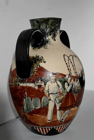 VASE サイン入り C. フィッシャー
