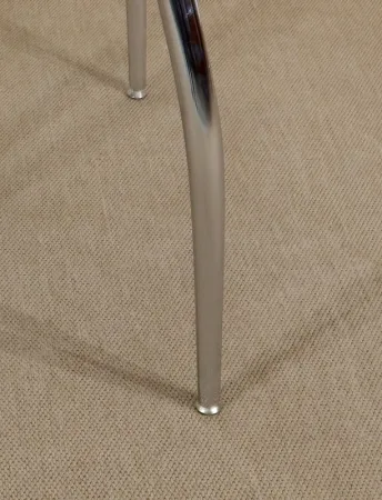 Table en Métal Chromé et Verre – 1970