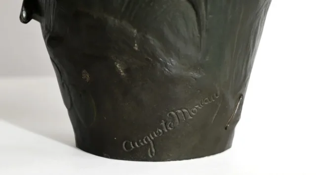 Paire de Vases en Régule, A. Moreau – Fin XIXe