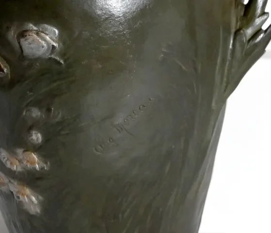 Paire de Vases en Régule, A. Moreau – Fin XIXe