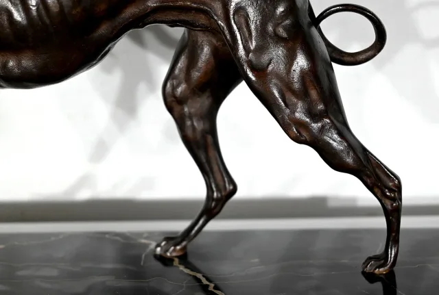 PERRO DE HIERRO FUNDIDO