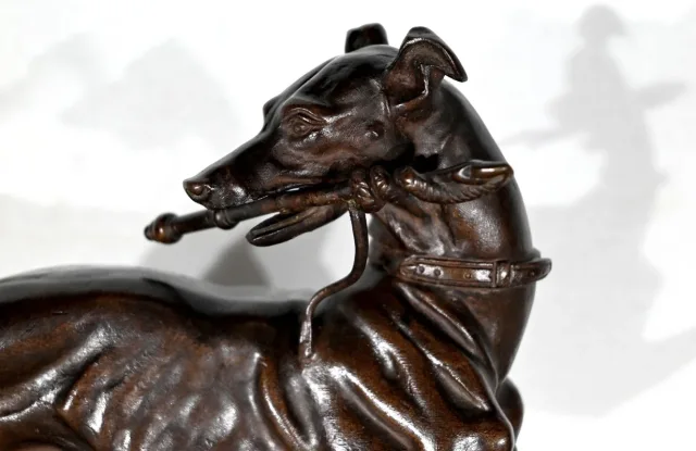 PERRO DE HIERRO FUNDIDO