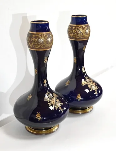PAIR OF VASES by JAGET & PINON