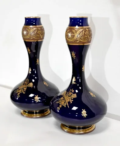 PAIR OF VASES by JAGET & PINON