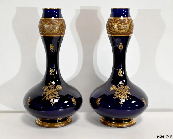 PAIR OF VASES by JAGET & PINON