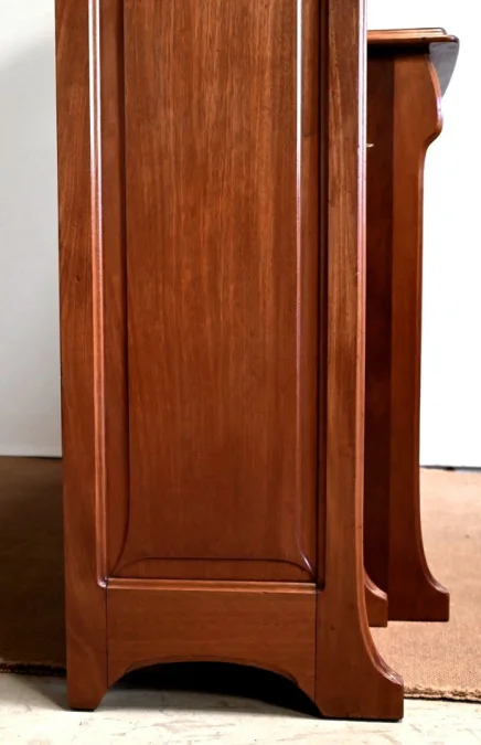 Important Buffet Vitrine en Acajou, attribué à la Maison E. Diot, Art Nouveau – 1900