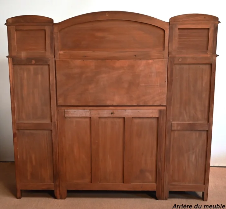 Important Buffet Vitrine en Acajou, attribué à la Maison E. Diot, Art Nouveau – 1900