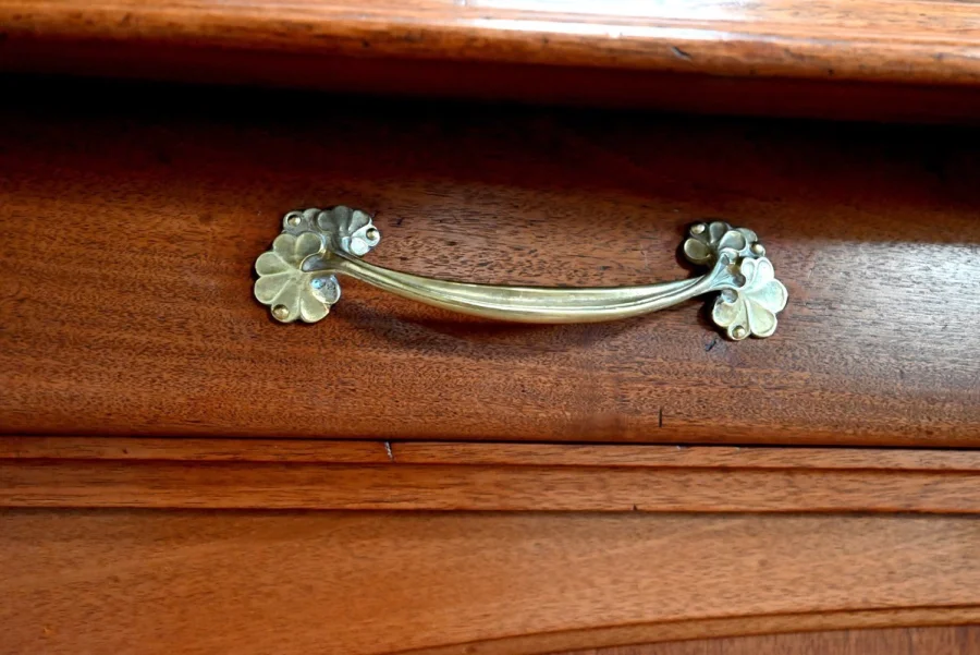 Important Buffet Vitrine en Acajou, attribué à la Maison E. Diot, Art Nouveau – 1900