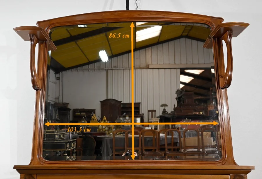 ART NOUVEAU PERIOD MIRROR