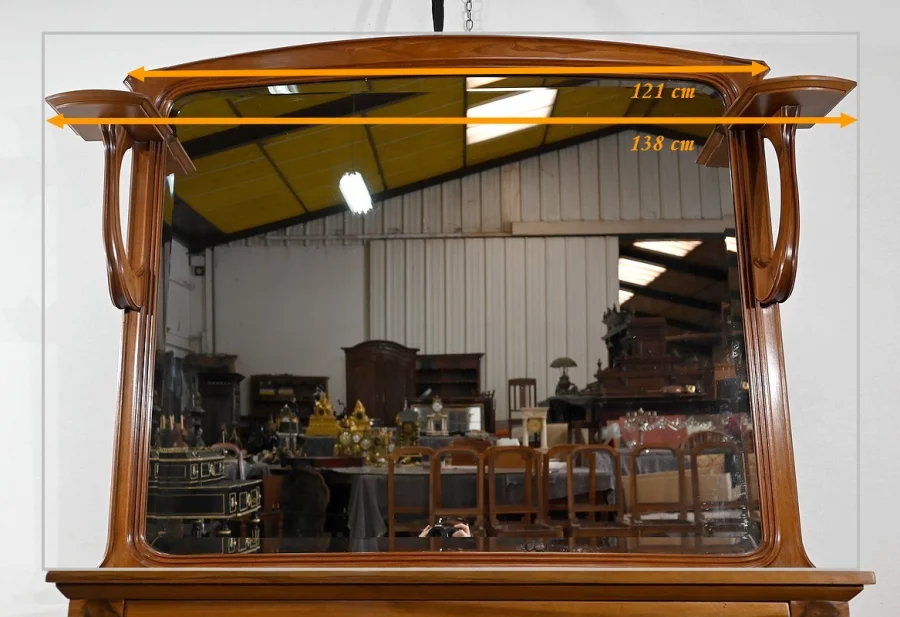 ART NOUVEAU PERIOD MIRROR