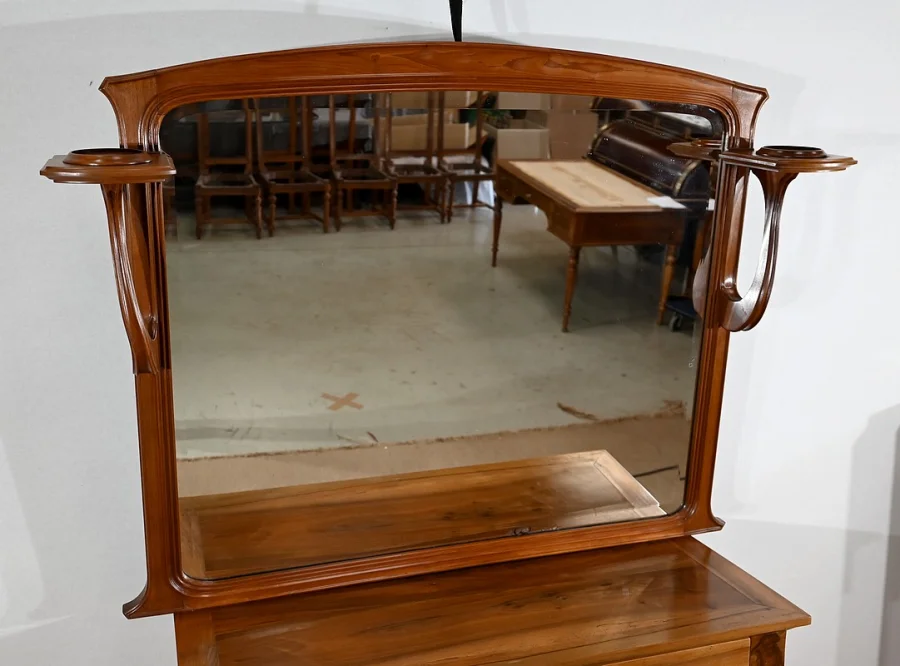ART NOUVEAU PERIOD MIRROR