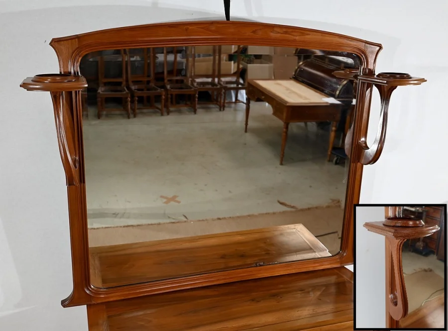 ART NOUVEAU PERIOD MIRROR