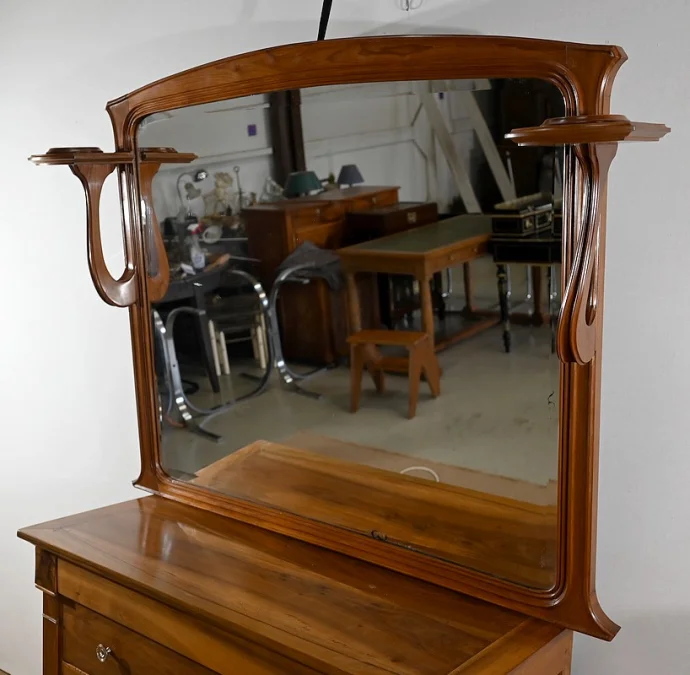 ART NOUVEAU PERIOD MIRROR
