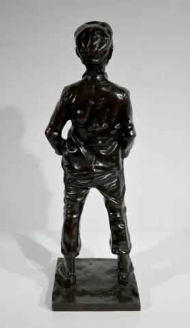 BRONZEFIGUR nach H. HERZBERG