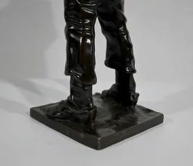 BRONZEFIGUR nach H. HERZBERG