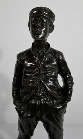 BRONZEFIGUR nach H. HERZBERG