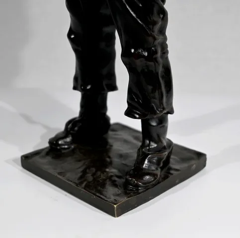 BRONZEFIGUR nach H. HERZBERG
