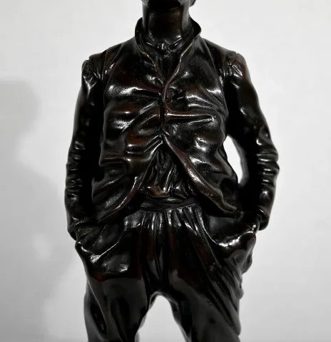 BRONZEFIGUR nach H. HERZBERG
