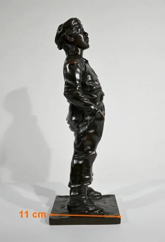 BRONZEFIGUR nach H. HERZBERG