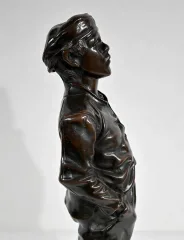 BRONZEFIGUR nach H. HERZBERG