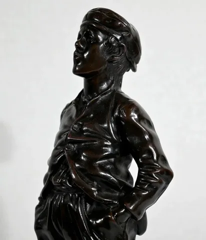 BRONZEFIGUR nach H. HERZBERG