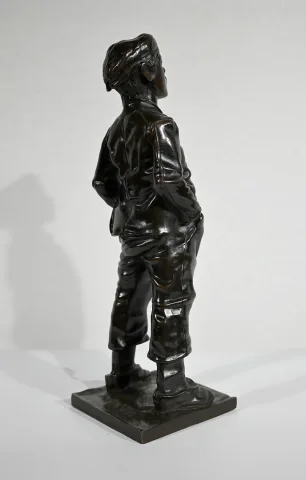 BRONZEFIGUR nach H. HERZBERG