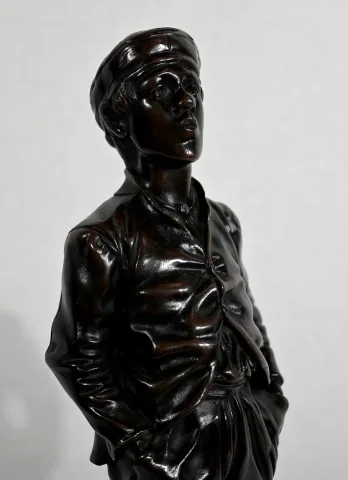 BRONZEFIGUR nach H. HERZBERG