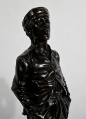 BRONZEFIGUR nach H. HERZBERG
