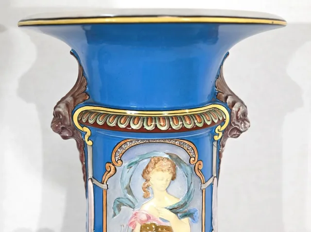 PAIR OF 19th CENTURY VASES