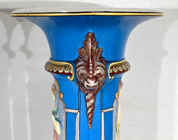 PAIR OF 19th CENTURY VASES