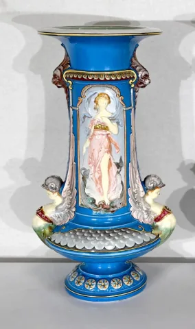 PAIR OF 19th CENTURY VASES