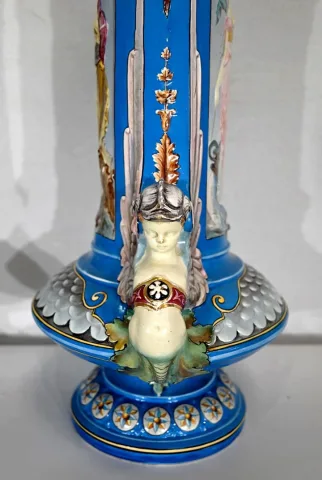 PAIR OF 19th CENTURY VASES