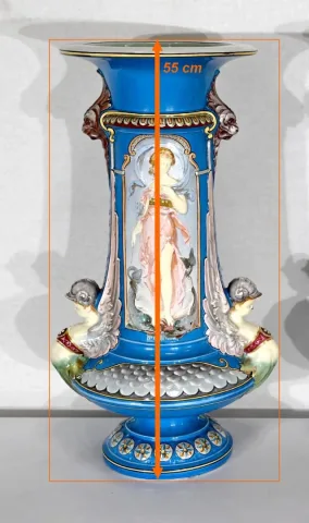 PAIR OF 19th CENTURY VASES