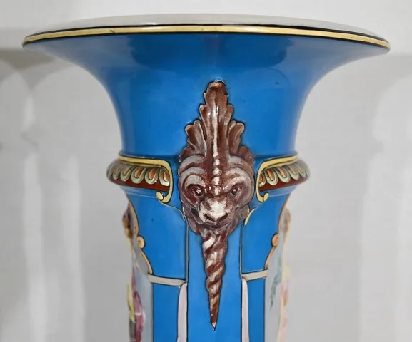 PAIR OF 19th CENTURY VASES