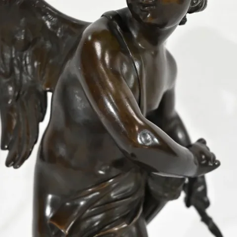 Bronze « Cupidon », d’après L-S. Boizot - Fin XIXe