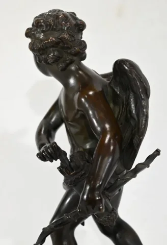 Bronze « Cupidon », d’après L-S. Boizot - Fin XIXe