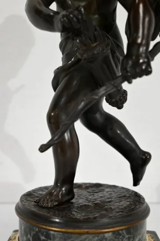Bronze « Cupidon », d’après L-S. Boizot - Fin XIXe