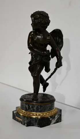 Bronze « Cupidon », d’après L-S. Boizot - Fin XIXe