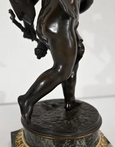 Bronze « Cupidon », d’après L-S. Boizot - Fin XIXe