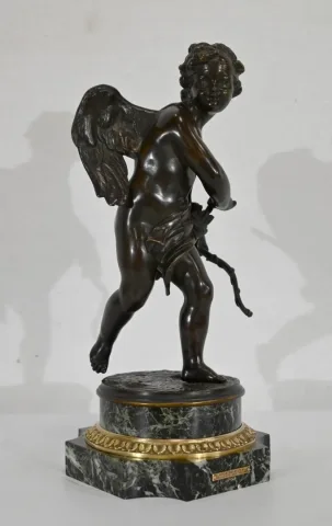 Bronze « Cupidon », d’après L-S. Boizot - Fin XIXe