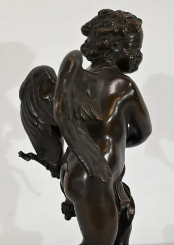 Bronze « Cupidon », d’après L-S. Boizot - Fin XIXe