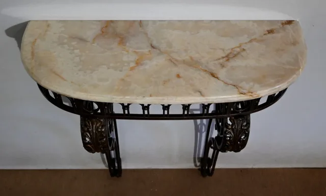 SMEEDIJZEREN CONSOLE TAFEL