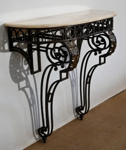 SMEEDIJZEREN CONSOLE TAFEL