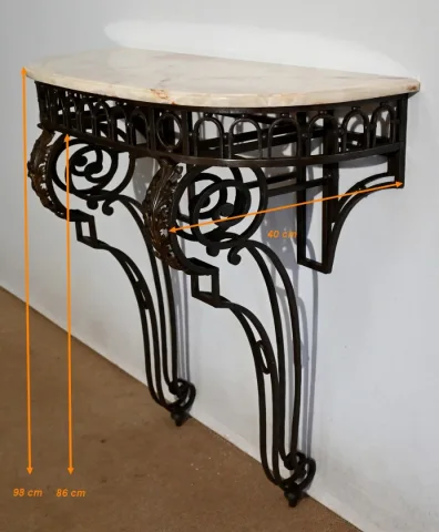SMEEDIJZEREN CONSOLE TAFEL