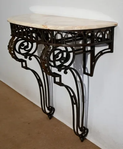 SMEEDIJZEREN CONSOLE TAFEL