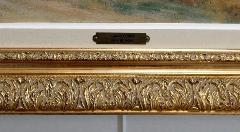 ÖL AUF LEINWAND signiert C. PERRON
